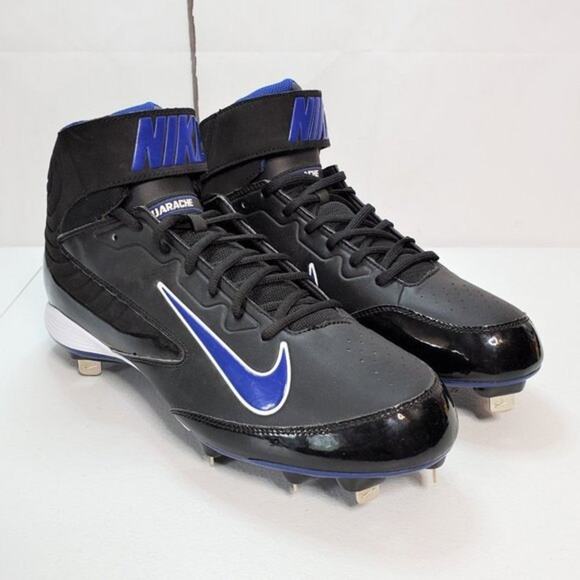 Nike Huarache Strike Mid Metal Baseball Cleats 14 - Picture 1 of 10